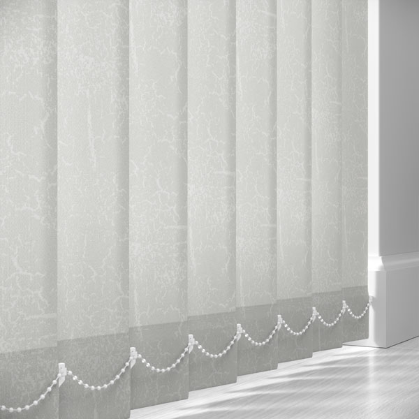 Triton White 89mm (Blackout PVC) Vertical Blind Slats