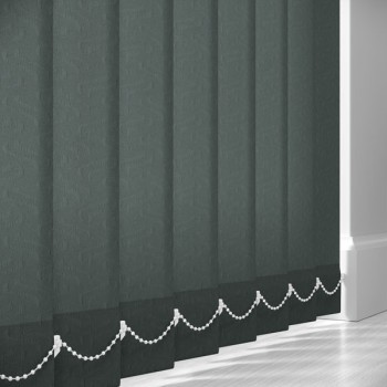 Windrush Graphite 127mm Vertical Blind Slats